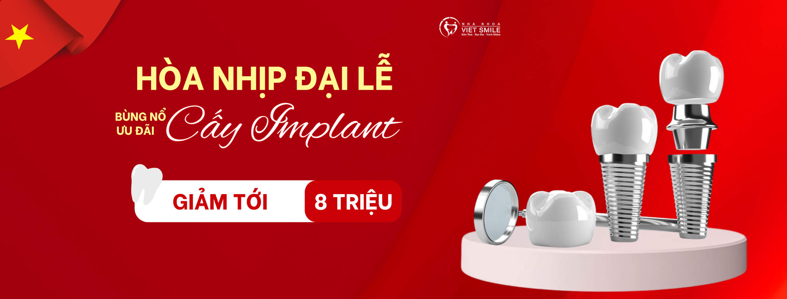 ƯU ĐÃI CẤY IMPLANT THÁNG 4